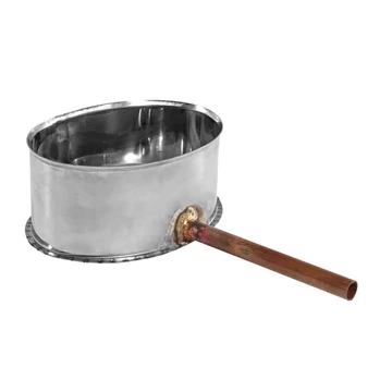 Saválló ovális kondenz idom - lapjára - Átmérő: Ø150 mm-től választható méretben! Saválló ovális kondenz idom - lapjára - Átmérő: Ø150 mm-től választható méretben!