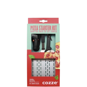 COZZE Pizza start csomag (lapát, pizzavágó, infra hőmérő)