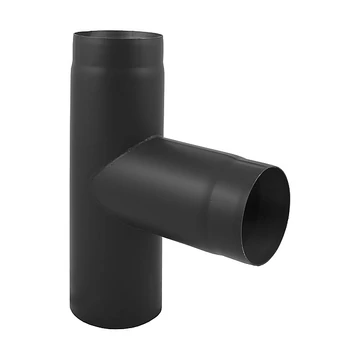 FÜSTCSŐ T-IDOM 120 MM 90°  FÜSTCSŐ T-IDOM 120 MM 90°