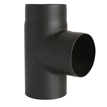 FÜSTCSŐ T-IDOM 130MM 90° FÜSTCSŐ T-IDOM 130MM 90°