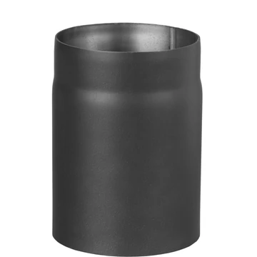 FÜSTCSŐ EGYENES 120MM 25CM FEKETE FÜSTCSŐ EGYENES 120MM 25CM FEKETE