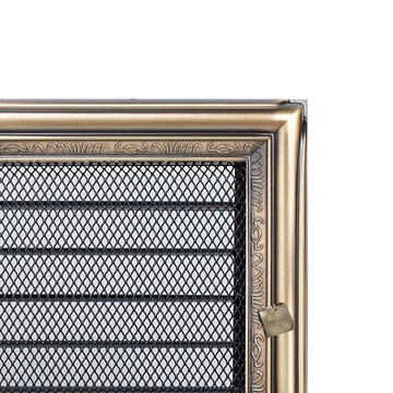 RUSTICAL KANDALLÓ SZELLŐZŐRÁCS 22x22cm ZSALUS