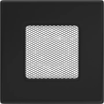 EGYSZERŰ SZELLŐZŐRÁCS FEKETE 11x11cm EGYSZERŰ SZELLŐZŐRÁCS FEKETE 11x11cm