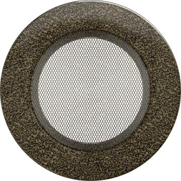 ÓARANY KEREK KANDALLÓ SZELLŐZŐRÁCS 125mm ÓARANY KEREK KANDALLÓ SZELLŐZŐRÁCS 125mm