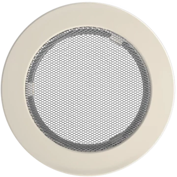KRÉM KEREK KANDALLÓ SZELLŐZŐRÁCS 150 mm KRÉM KEREK KANDALLÓ SZELLŐZŐRÁCS 150 mm