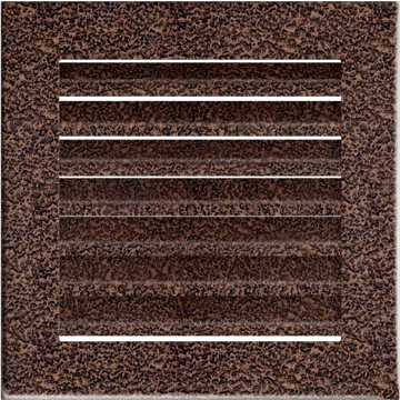 FRESH SZELLŐZŐRÁCS BRASS 17X17cm FRESH SZELLŐZŐRÁCS BRASS 17X17cm