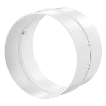 Műanyag csőtoldó 125mm alkatrész.