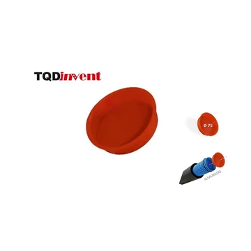 Műanyag zárósapka Ø75 flexibilis csövekhez