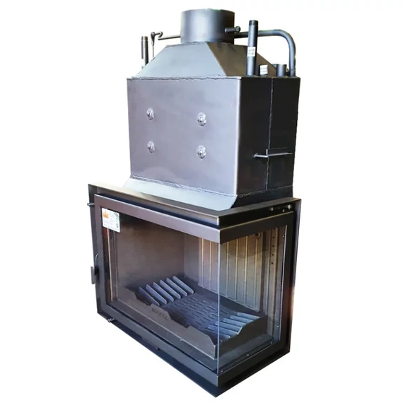 PILIS-K17-S-M modern, sarok vízteres kandallóbetét