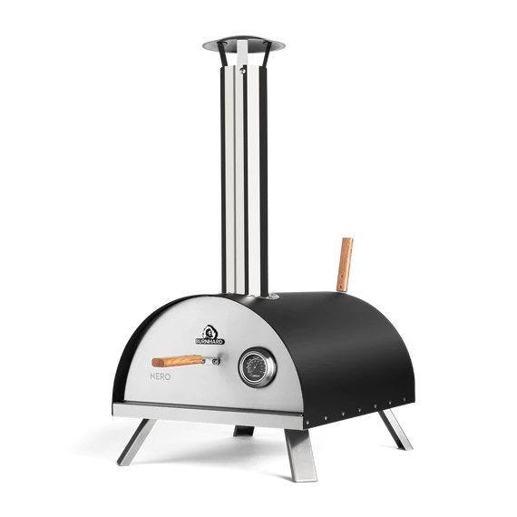 BURNHARD NERO pellet/fa tüzelésű pizzakemence 2.0