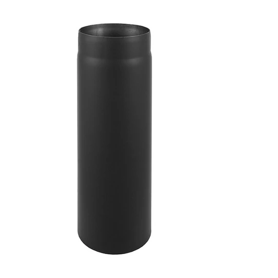 FÜSTCSŐ EGYENES 120MM 50CM FEKETE