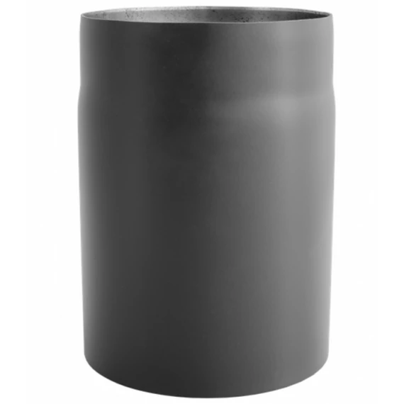 FÜSTCSŐ EGYENES 150MM 25CM SZÜRKE