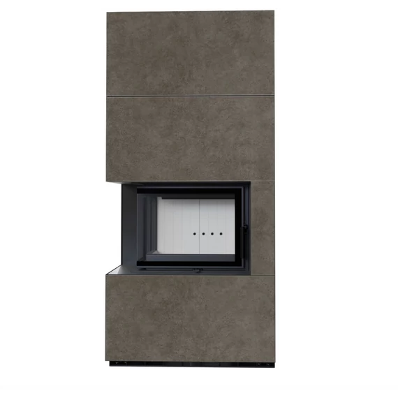 KRATKI FLOKI BOX 8 kW FOKOS PIOMBO KANDALLÓ KŐ BURKOLATTAL BALOS