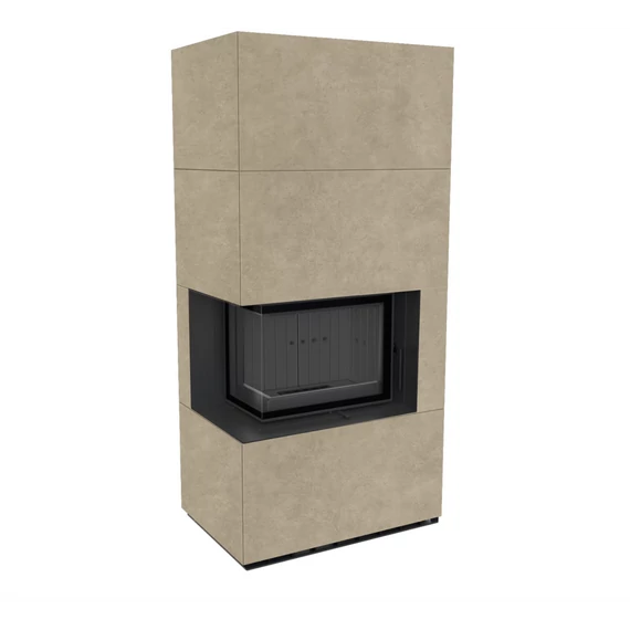 KRATKI FLOKI BOX 8 kW FOKOS RENA KANDALLÓ KŐ BURKOLATTAL BALOS