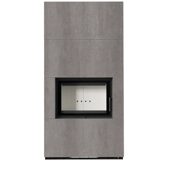 KRATKI FLOKI BOX 8 kW NATURALI GRIGIA KANDALLÓ KŐ BURKOLATTAL
