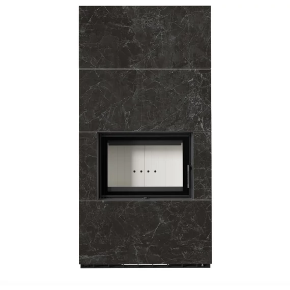 KRATKI FLOKI BOX 8 kW NATURALI NERO GRECO KANDALLÓ KŐ BURKOLATTAL