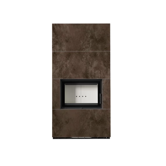KRATKI FLOKI BOX 8 kW OXIDE MORO KANDALLÓ KŐ BURKOLATTAL