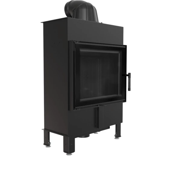 KRATKI LUCY 12 BLACK SLIM BEÉPÍTHETŐ KANDALLÓ