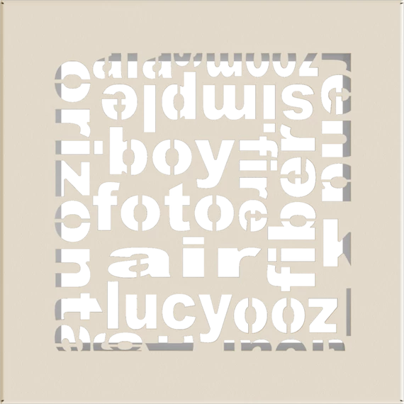ABC SZELLŐZŐRÁCS KRÉM 17x17cm