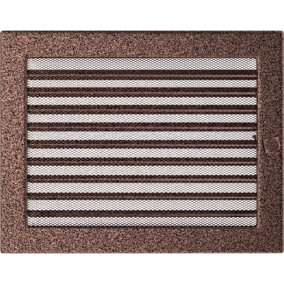  EGYSZERŰ SZELLŐZŐRÁCS BRASS 22X30cm ZSALUS