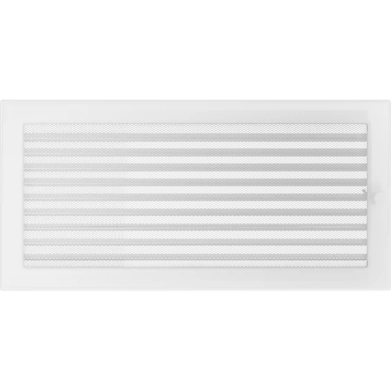 EGYSZERŰ SZELLŐZŐRÁCS FEHÉR 22X45cm ZSALUS
