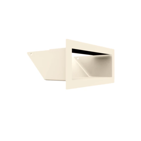 MINIMAL SZELLŐZŐRÁCS KRÉM 9x20cm HÁTFALLAL SF