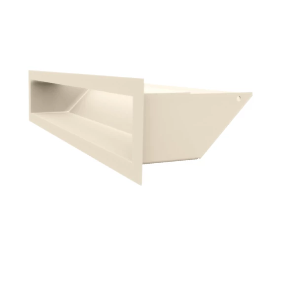 MINIMAL SZELLŐZŐRÁCS KRÉM 9x40cm HÁTFALLAL SF