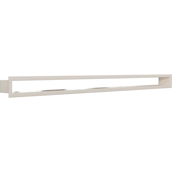 MINIMAL KRÉM KANDALLÓ SZELLŐZŐRÁCS 6x100cm /HÁTFAL NÉLKÜL/