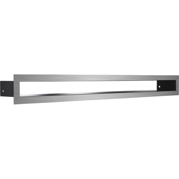 MINIMAL INOX KANDALLÓ SZELLŐZŐRÁCS 6x60cm /HÁTFAL NÉLKÜL/