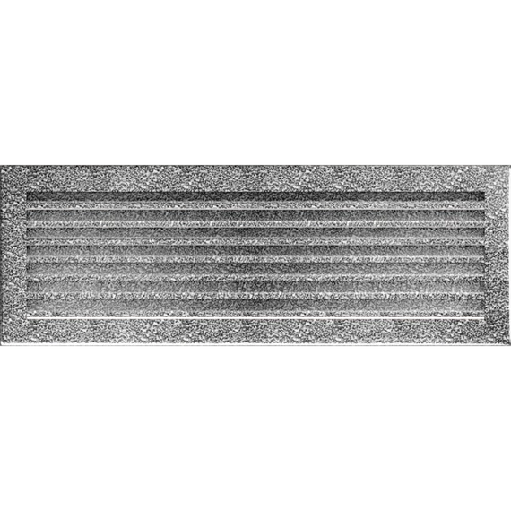 FRESH SZELLŐZŐRÁCS FEKETE-EZÜST 17X49cm