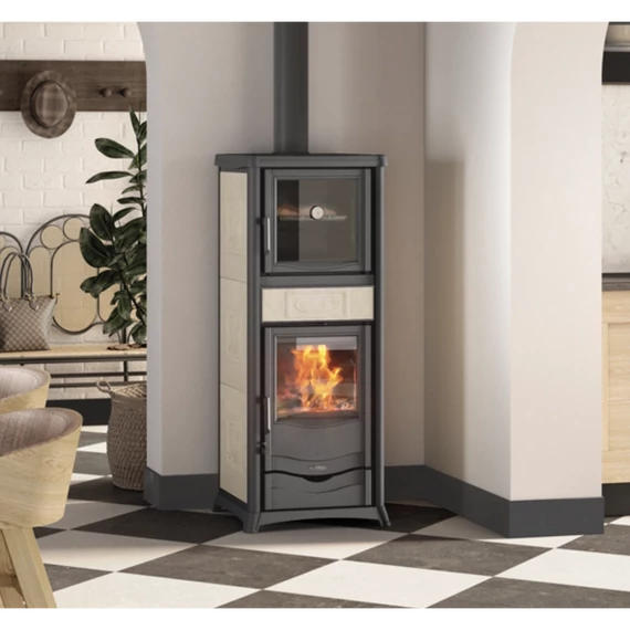 LA NORDICA ROSSELLA PLUS FORNO EVO LIBERTY PANNA FATÜZELÉSŰ KÁLYHA