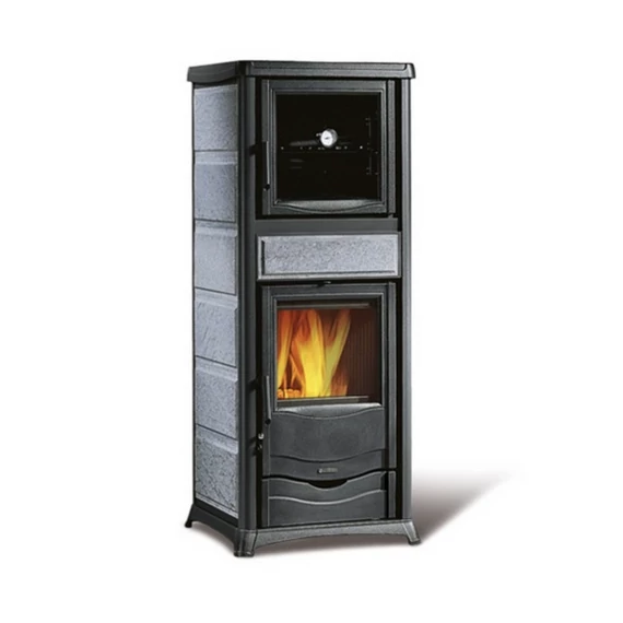 LA NORDICA ROSSELLA PLUS FORNO EVO NATURAL STONE FATÜZELÉSŰ KÁLYHA
