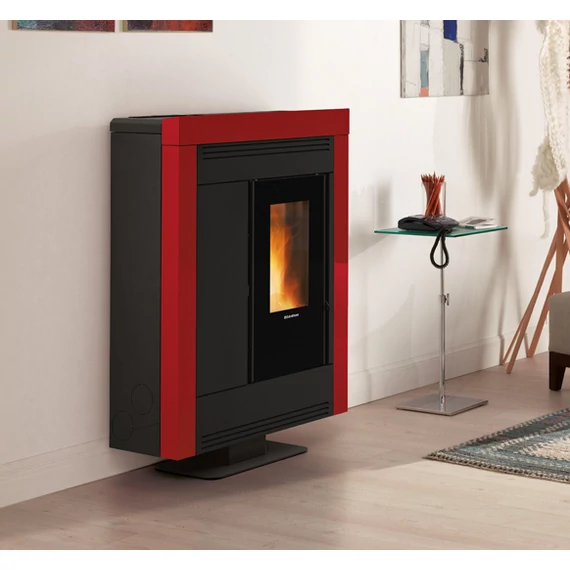 SOUVENIR STEEL EVO BORDEAUX PELLET KÁLYHA