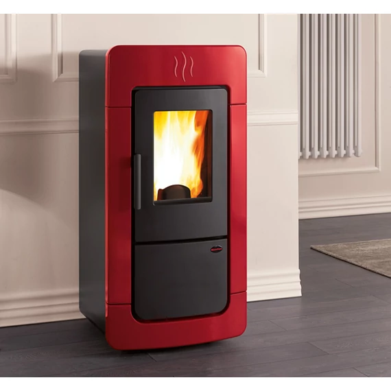 DIADEMA IDRO EVO BORDEAUX VÍZTERES PELLET KÁLYHA