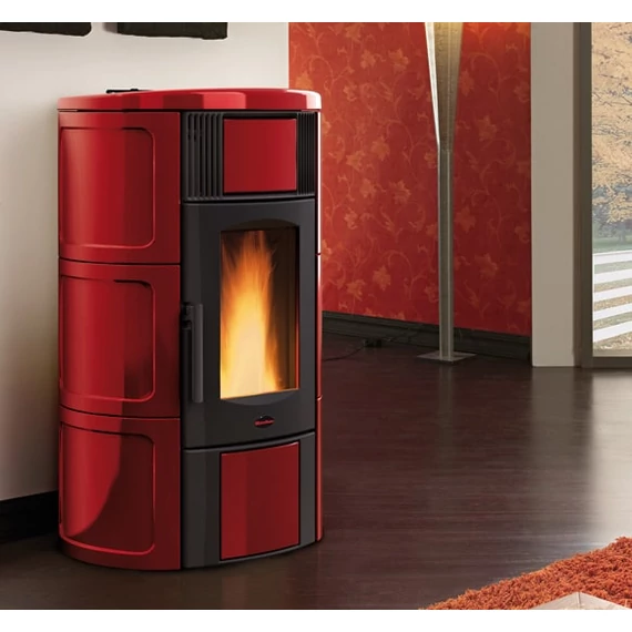 ISIDE IDRO H15 BORDEAUX VÍZTERES PELLET KÁLYHA