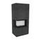 KRATKI FLOKI BOX 8 kW OXIDE NERO KANDALLÓ KŐ BURKOLATTAL BALOS