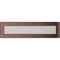 EGYSZERŰ SZELLŐZŐRÁCS BRASS 11x42cm