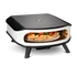 Kép 1/5 - COZZE Forgózsámolyos Gázlángos Pizzakemence 17″ (integrált hőmérővel)
