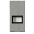 Kép 1/5 - KRATKI FLOKI BOX 8 kW CEMENTO GRIGIO