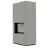 Kép 3/5 - KRATKI FLOKI BOX 8 kW CEMENTO GRIGIO KŐ BURKOLATTAL