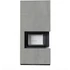 Kép 2/4 - KRATKI FLOKI BOX 8 kW CEMENTO GRIGIO