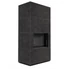 Kép 2/4 - KRATKI FLOKI BOX 8 kW FOKOS GRAFIT KANDALLÓ KŐ BURKOLATTAL FEKETE BELSŐVEL