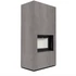 Kép 2/5 - KRATKI FLOKI BOX 8 kW NATURALI GRIGIA KANDALLÓ KŐ BURKOLATTAL