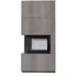 Kép 1/3 - KRATKI FLOKI BOX 8 kW NATURALI GRIGIA KANDALLÓ KŐ BURKOLATTAL BALOS