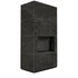 Kép 2/4 - KRATKI FLOKI BOX 8 kW NATURALI NERO GRECO KANDALLÓ KŐ BURKOLATTAL FEKETE BELSŐVEL