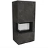 Kép 2/4 - KRATKI FLOKI BOX 8 kW NATURALI NERO GRECO KANDALLÓ KŐ BURKOLATTAL BALOS FEKETE BELSŐVEL