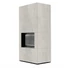 Kép 2/4 - KRATKI FLOKI BOX 8 kW NATURALI PERLA KANDALLÓ KŐ BURKOLATTAL