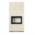 Kép 1/5 - KRATKI FLOKI BOX 8 kW OXIDE BIANCO KANDALLÓ KŐ BURKOLATTAL