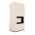 Kép 2/5 - KRATKI FLOKI BOX 8 kW OXIDE BIANCO KANDALLÓ KŐ BURKOLATTAL