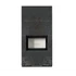 Kép 1/4 - KRATKI FLOKI BOX 8 kW OXIDE NERO KANDALLÓ KŐ BURKOLATTAL